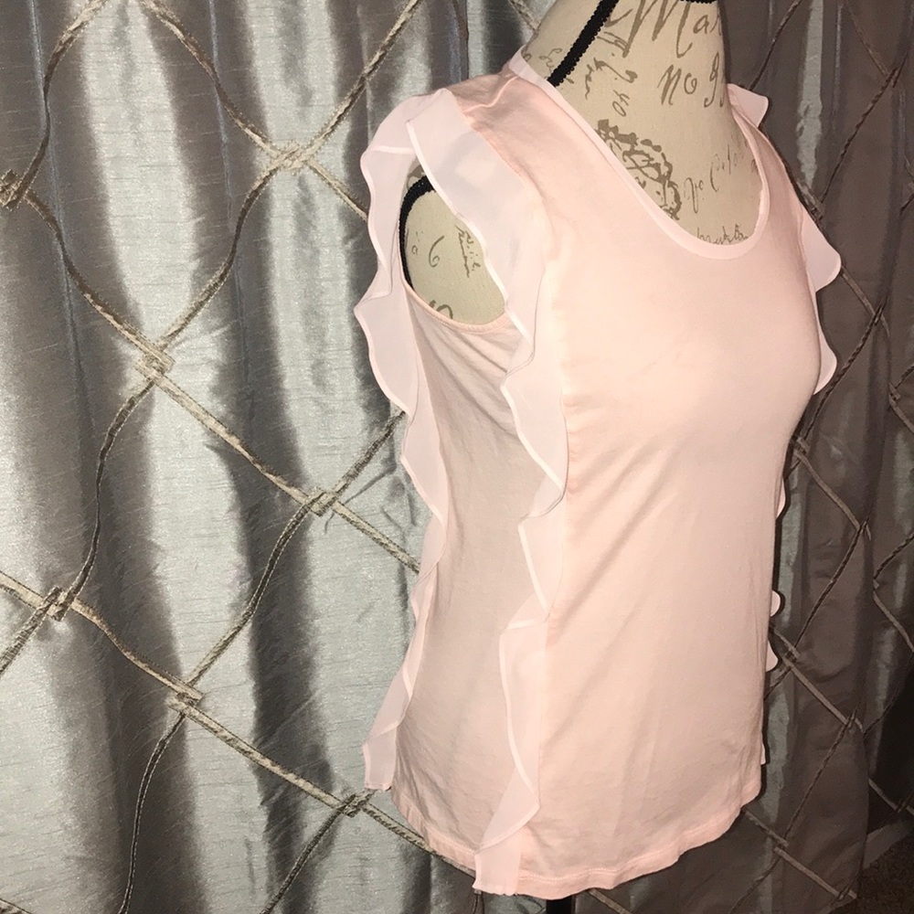 NEW Michael Kors Ruffle Tank - Picture 2 of 4
